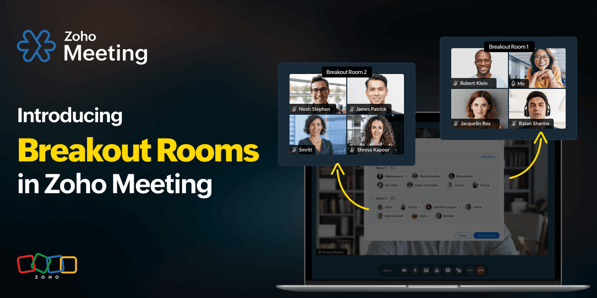 Zoho Breakout Rooms for Zoho Meeting