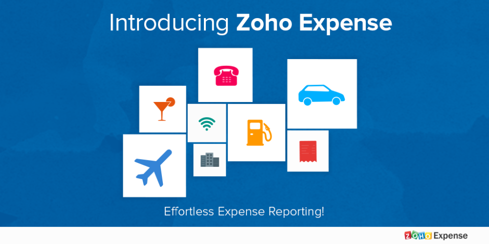 Zoho Expense tracking and expense reporting application