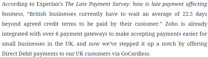 Track Direct Debit Payments with GoCardless