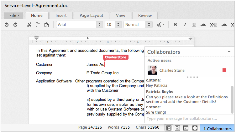 Zoho CRM online CRM software no has an inbuilt document management module