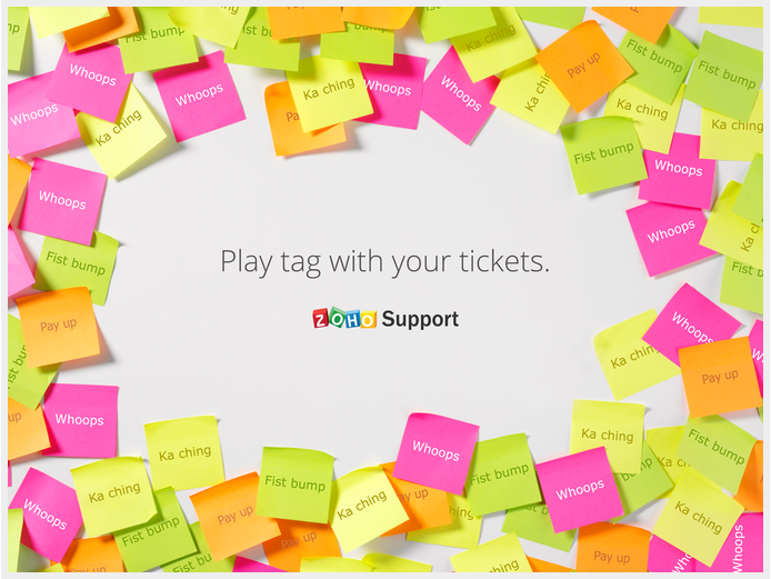 Zoho Support is small business cloud based help desk software