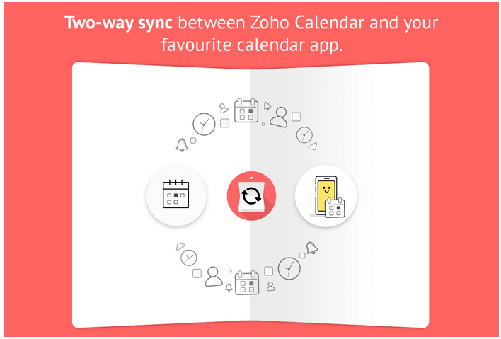 Zoho CalSync app for Android devices