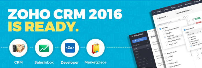 Zoho CRM interface updates 2016