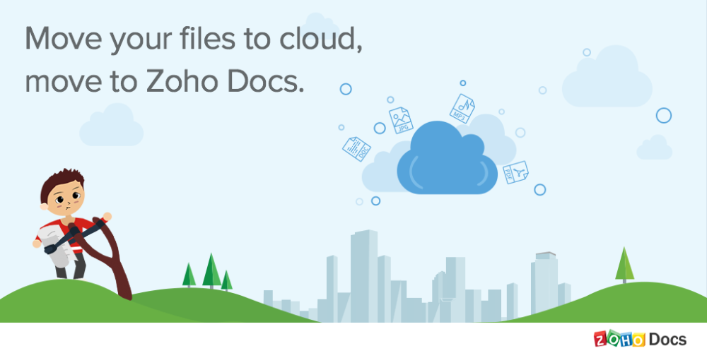 Zoho Docs online document storage app for businesses