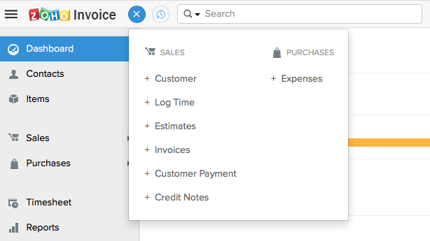 New functions in Zoho Invoice and Zoho Books accounting software