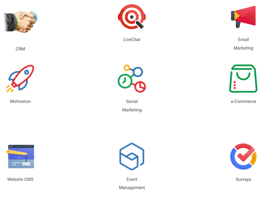 Zoho cloud business software