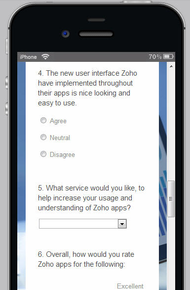 Online survey software from Zoho Survey