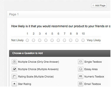 Engage your customers with multiple question types in Zoho Survey