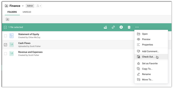 Version control and edit control using Zoho Workdrive