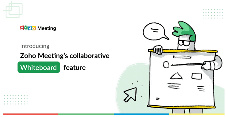 Zoho Meeting New Whiteboard Function