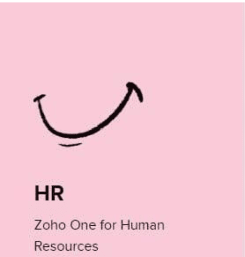 Zoho One has a suite of HR and recruitment software